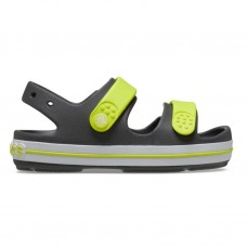 Crocs Crocband Cruiser Sandal παιδικό ανατομικό πέδιλο θαλάσσης K 209423-1NJ γκρι 